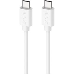 Moki USB-C to USB-C SynCharge Cable 1 Metre Classic White